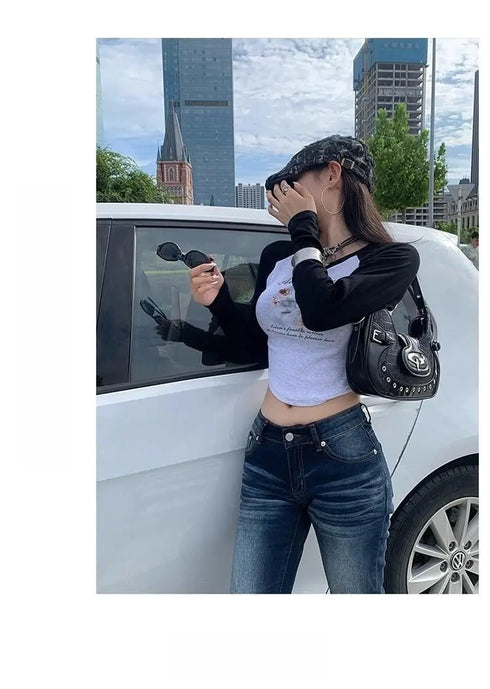 High Waist Flared Women's Jeans