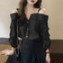 ZANZEA Off Shoulder Pleated Blouse for Women