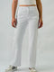 Y2K White Classic Women's Jeans