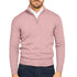 Lightweight Men's Quarter Zip Pullover Sweater