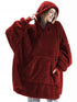 Oversized Hooded Fleece Hoodie Blanket for Women