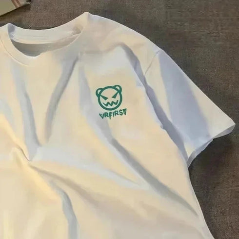 Summer Printed Short Sleeve T-Shirt for Women