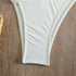 Floral Bandeau Thong Bikini Set for Women
