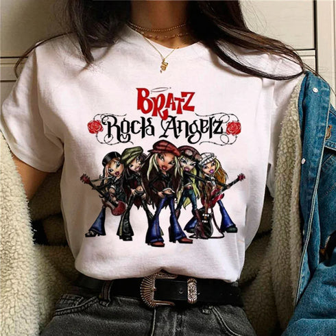 Anime-Inspired Women's Streetwear Tee