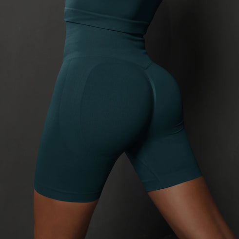 Seamless High Waist Yoga Shorts for Women