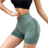 High Waist Yoga Shorts with Tummy Control