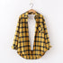 Plaid Flannel Shirt for Women - Casual Long Sleeve Top