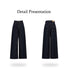 Girls High Waist Loose Fit Wide Leg Jeans