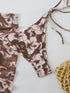 Floral Print Micro Bikini Set for Women
