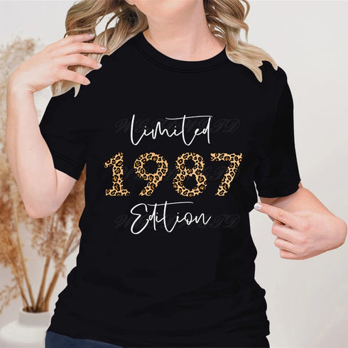 Limited Edition Leopard 1982 Graphic Tee