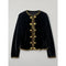 Plus Size Luxury Silk Velvet Jacket for Women