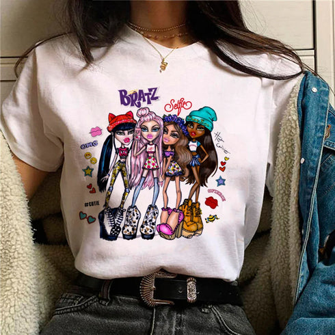 Anime-Inspired Women's Streetwear Tee