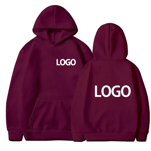 Unisex Hooded Pullover - Casual Loose Fit