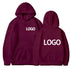 Unisex Hooded Pullover - Casual Loose Fit