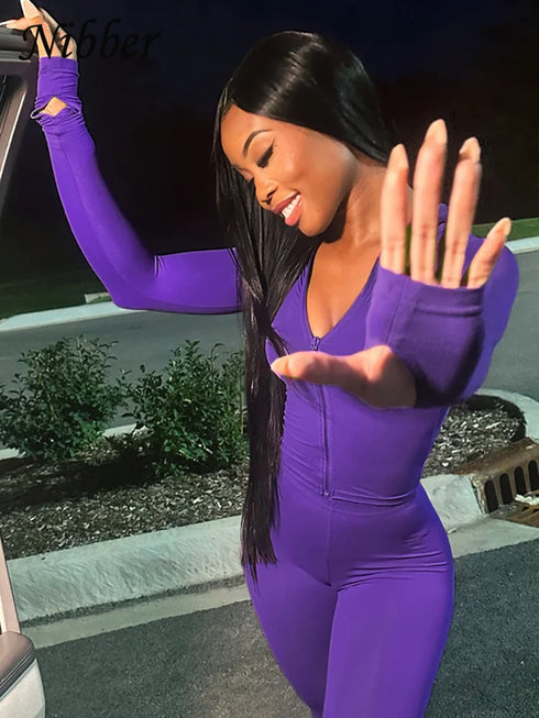 Sporty Casual 2 Piece Tracksuit Set for Women