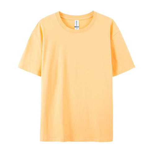 Plus Size Cotton O-Neck Short Sleeve T-shirt