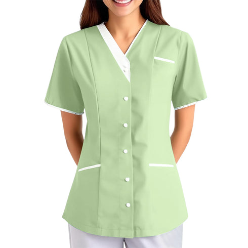 Women's Quick-Drying V-Neck Short-Sleeved Shirt