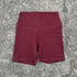 Solid Colour High Waist Yoga Shorts for Women