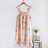 Ladies Summer Cotton Spaghetti Strap Nightdress