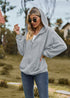 Hooded Zip-Up Sweatshirt for Women
