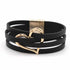 Leather Bracelets For Women Fashion Multilayer Wrap Jewelry