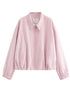 French Barn-Style Oversized Short Jacket for Women