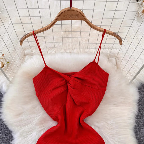 YuooMuoo Women's Summer Knitted Bodycon Dress