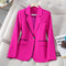 Plus Size Women's Luxury Blazer in White