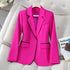 Plus Size Women's Luxury Blazer in White