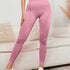 High Waist Push Up Seamless Leggings for Women