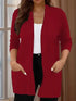 Elegant Plus Size Women's Cardigan