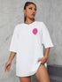 Women’s Casual Breathable T-Shirt with Inspirational Quote