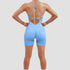 Criss Cross Backless Cami Sports Romper