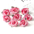 Bulk Mini Silk Roses Artificial Flower Heads for Weddings and Home Decor