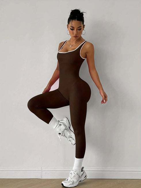 Seamless Sleeveless Jumpsuit for Women