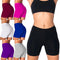 High Waist Sports Legging For Women Running Yoga Gym Breathable Quick Dry Fitness Shorts