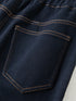 DUSHU Plus Size Women's Double-Layered Fleece Lined Jeans