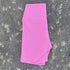 Solid Colour High Waist Yoga Shorts for Women