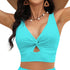 Women's Solid Colour Push Up Bikini Top