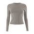 Slim Fit Long Sleeve T-Shirt for Women
