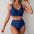 Women’s High-Waisted Twist Front Bikini Set