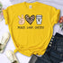 Peace Love Coffee Graphic T-Shirt for Women
