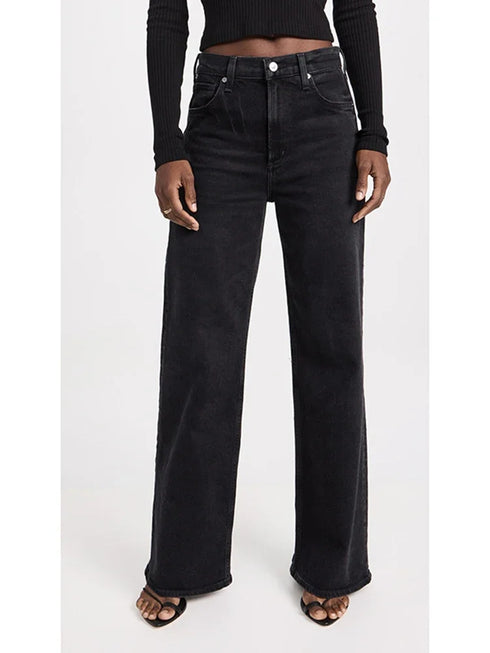 High Waist Straight Leg Jeans for Women