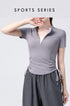 PHIGEER Ultra-Light Yoga Crop Top for Women
