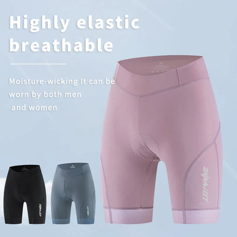 ZYKNIGT Women's Summer Bicycle Bib Shorts High-Quality Breathable Cycling Pants