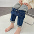 Women's Fleece Lined Harem Pants - Ankle Length