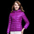 White Duck Down Winter Hoody Jackets Ultra-light Women Coats