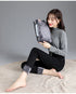 High-Waisted Fleece-Lined Slim Jeans for Women