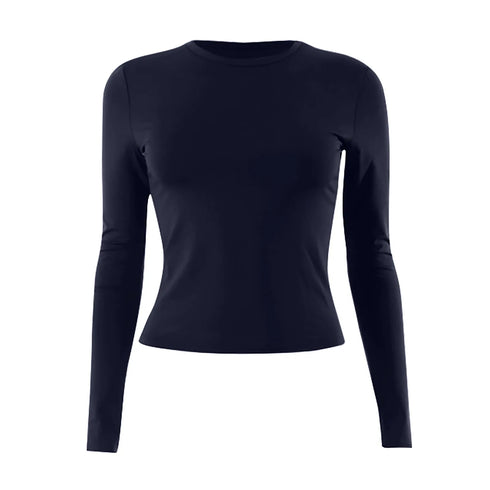 Slim Fit Long Sleeve T-Shirt for Women