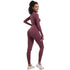 Women's Seamless Long Sleeve Sports Bodysuit